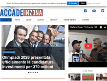 Tablet Screenshot of accadeinzona.it